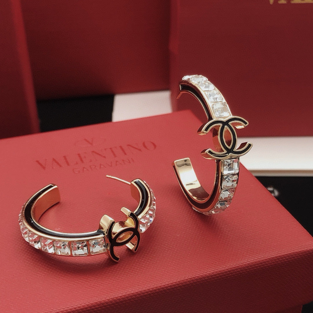 Martin Graham earrings in polished metal-tone – main product view