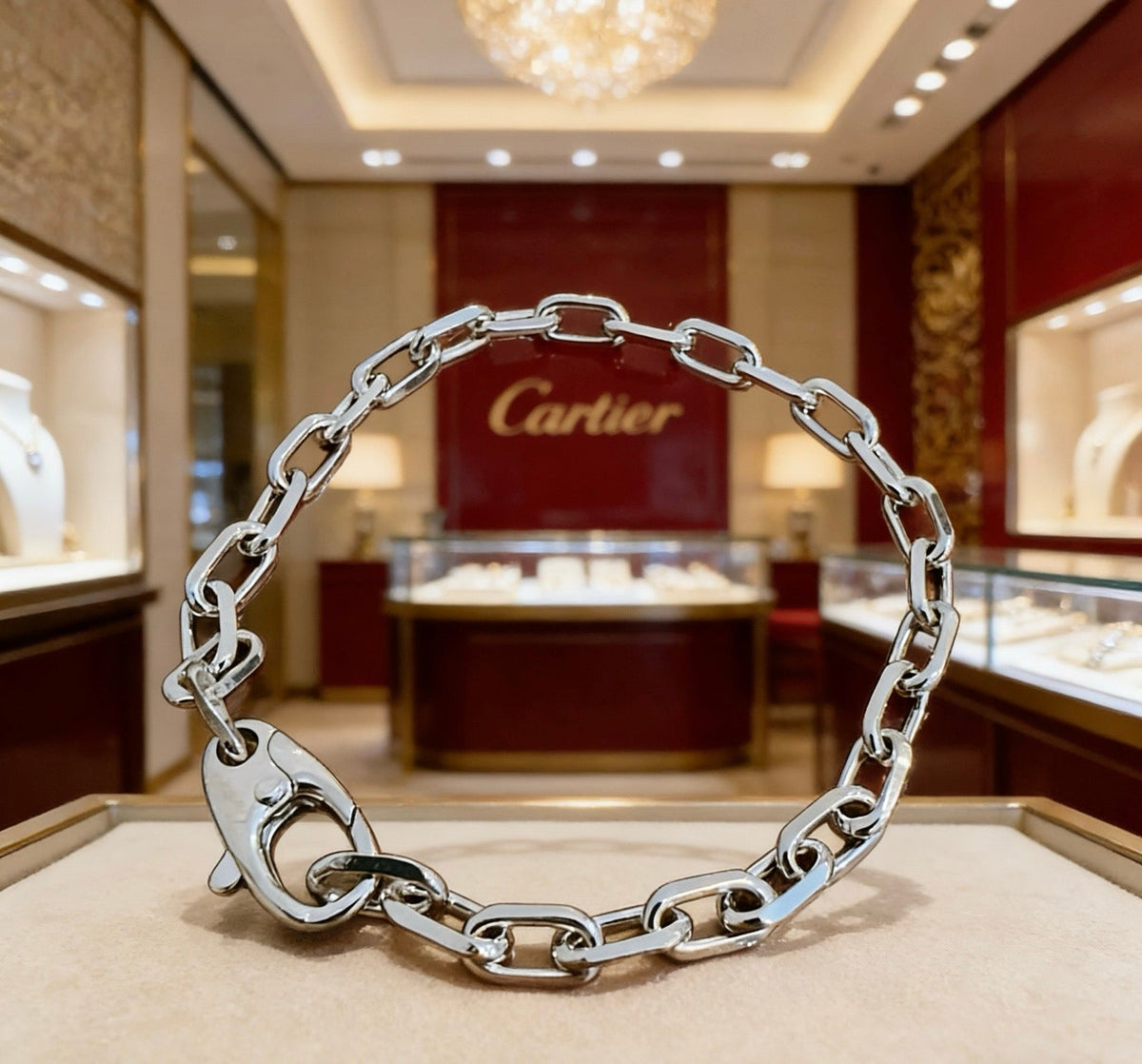 Martin Graham bracelet in polished metal-tone – main product view