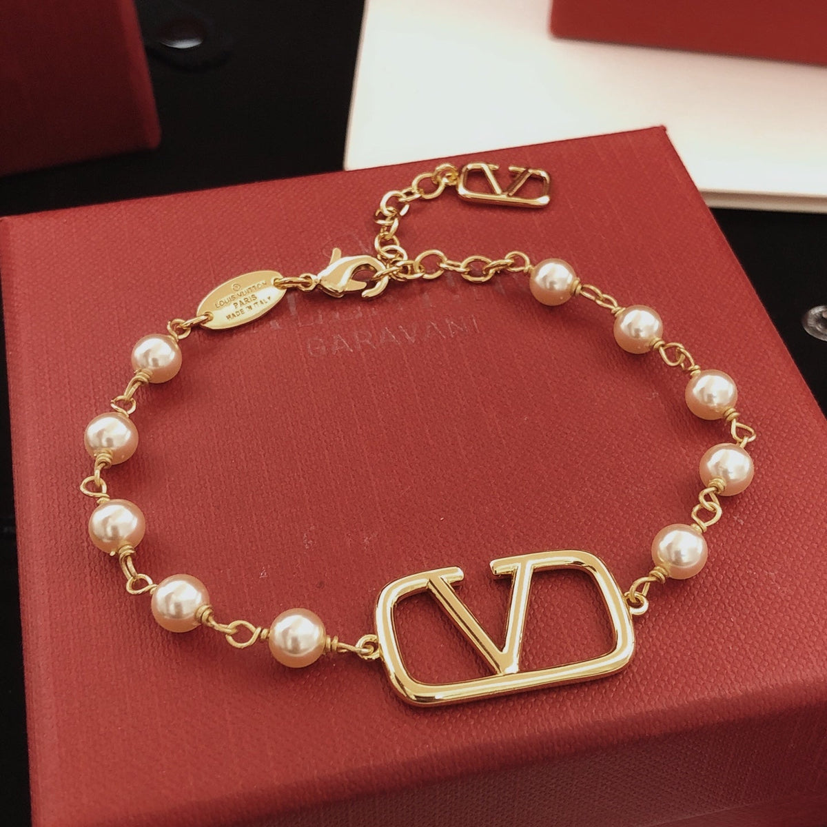 Martin Graham bracelet in polished metal-tone – main product view