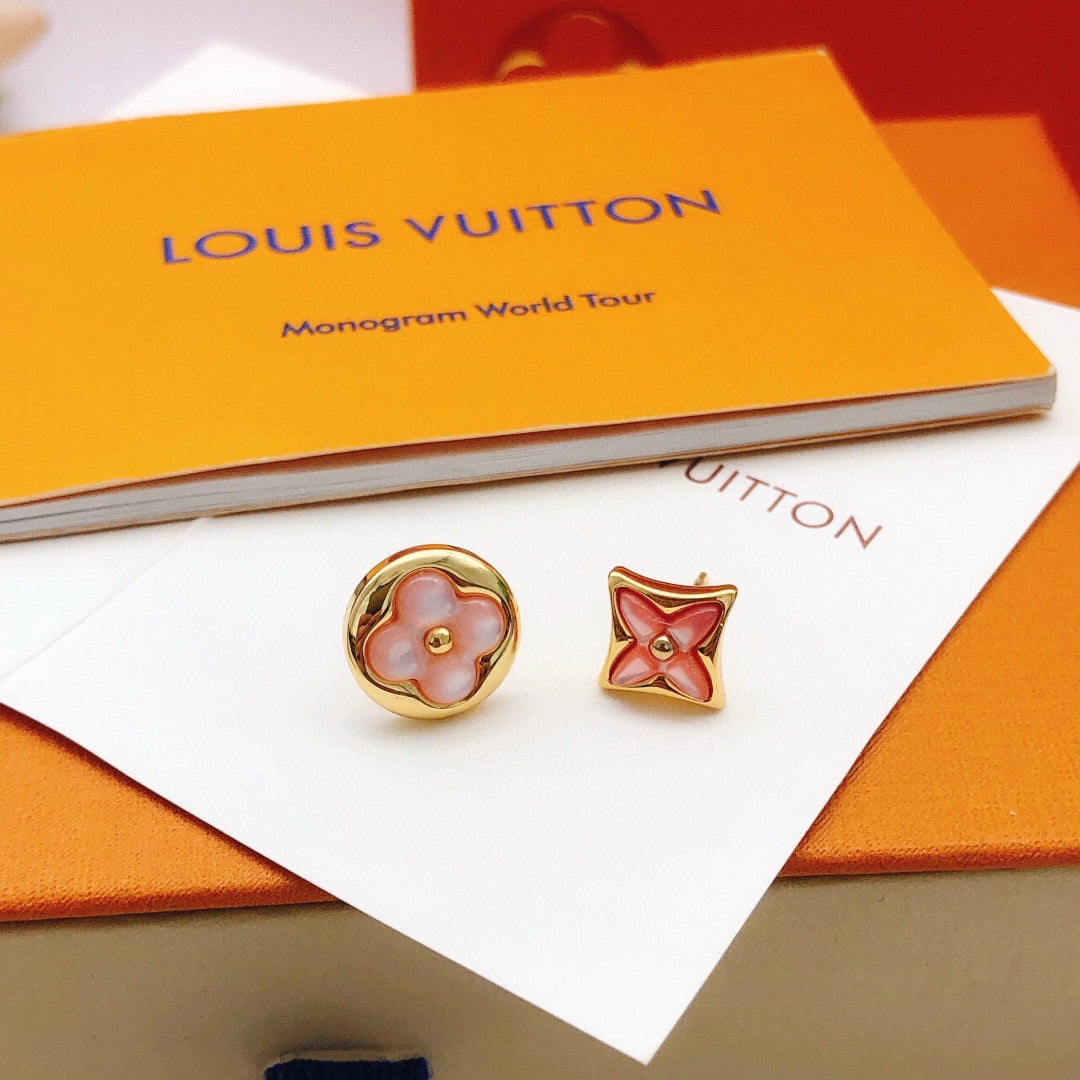 Martin Graham stud earrings in polished metal-tone – main product view