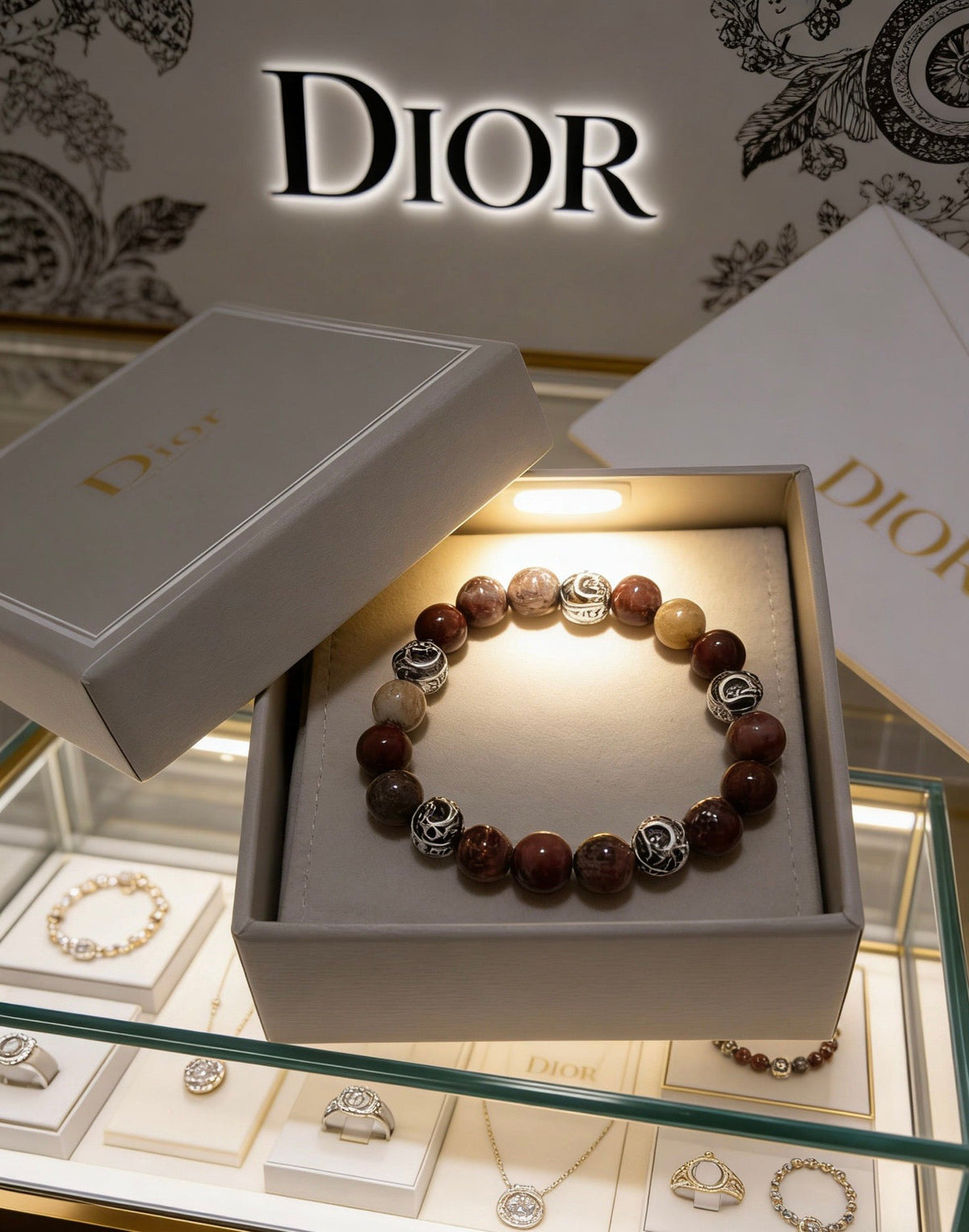Martin Graham bracelet in polished metal-tone – main product view