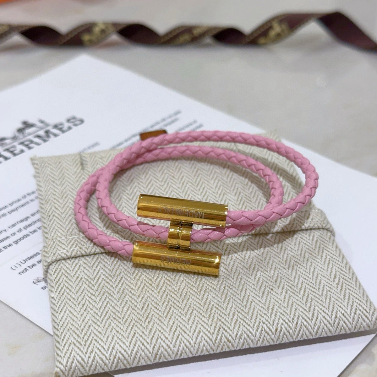 Martin Graham bracelet in polished metal-tone – main product view