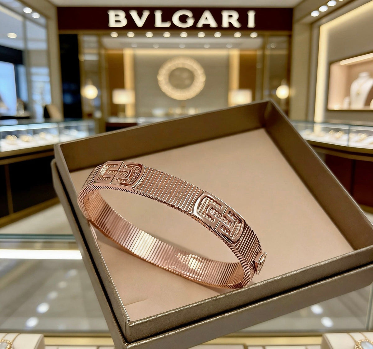 Martin Graham bangle in polished metal-tone – main product view