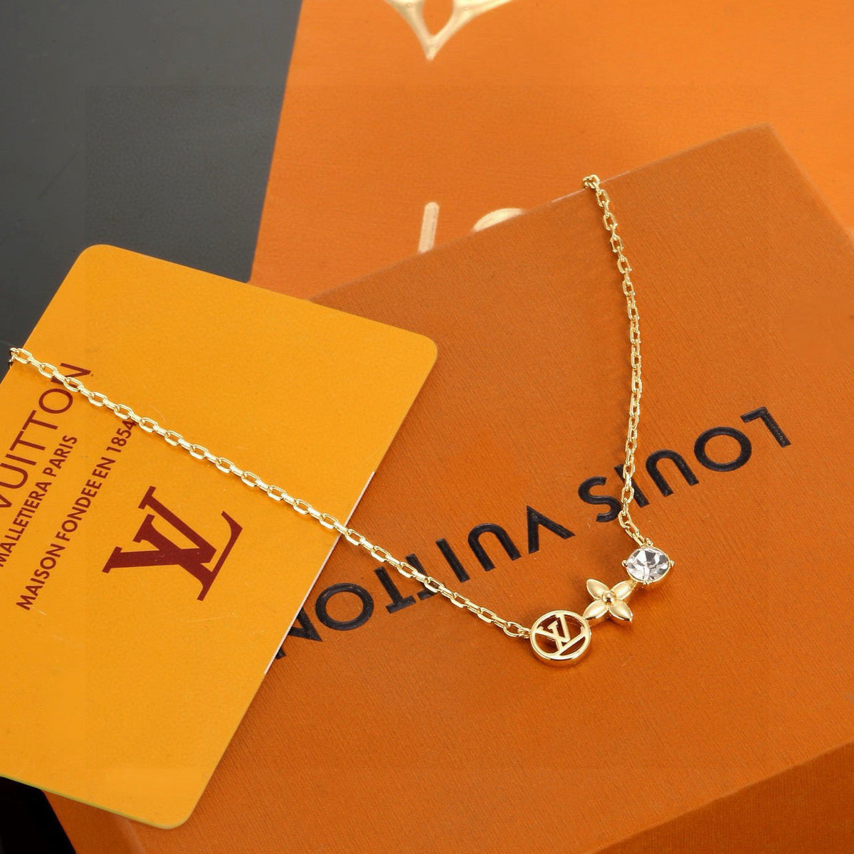 Martin Graham pendant necklace in polished metal-tone – main product view