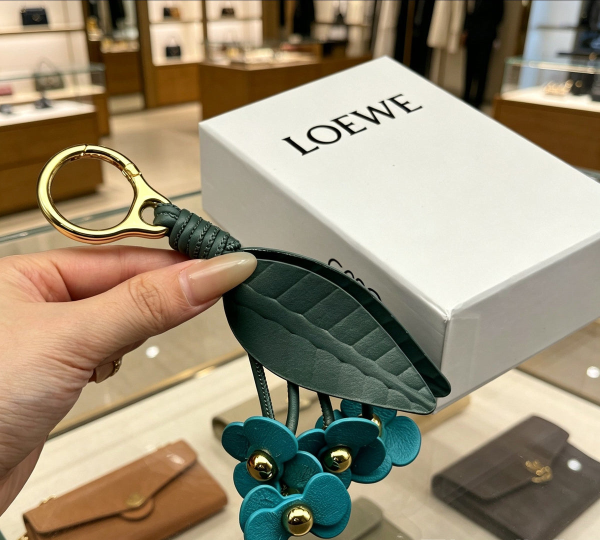 Martin Graham bag charm in polished metal-tone – main product view