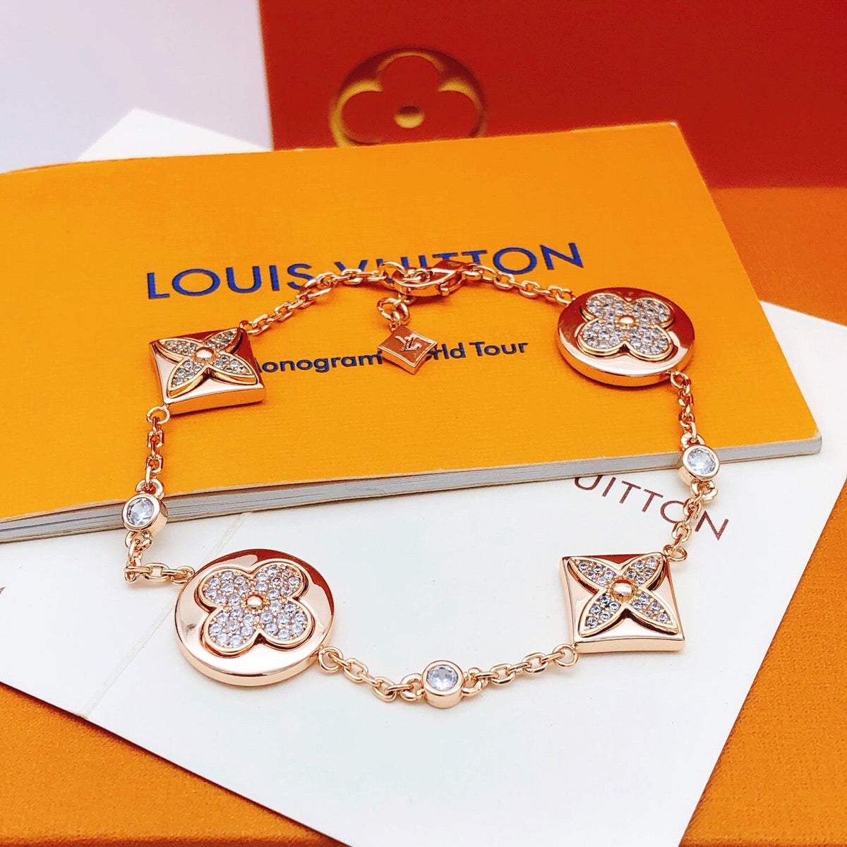 Martin Graham bracelet in polished metal-tone – main product view