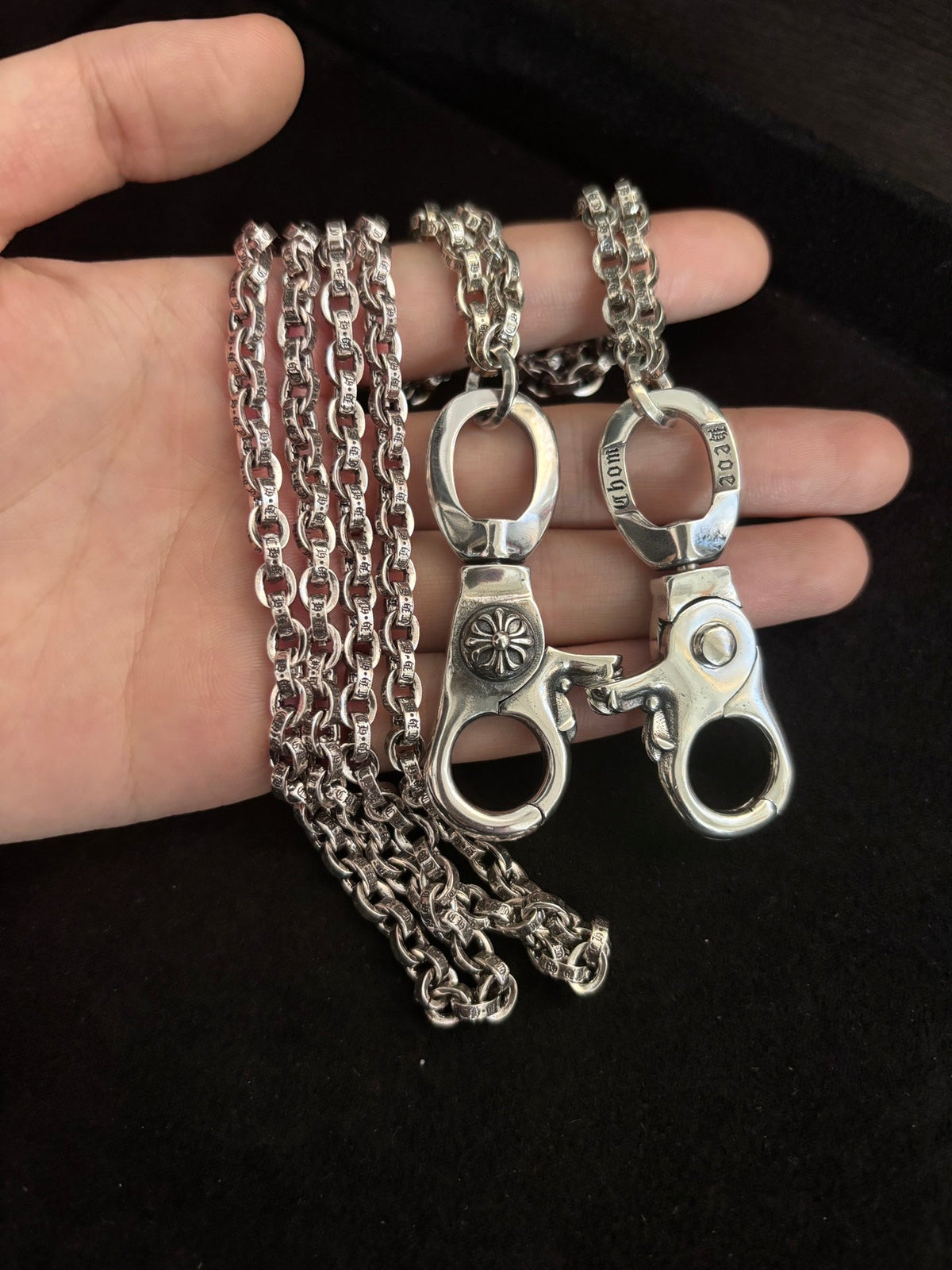 Martin Graham chain accessory in polished metal-tone – main product view