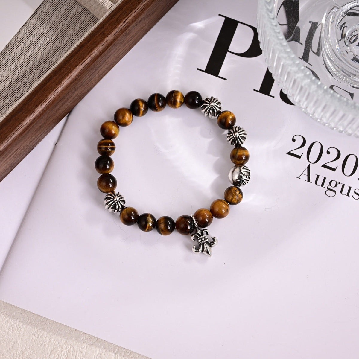 Martin Graham bracelet in polished metal-tone – main product view