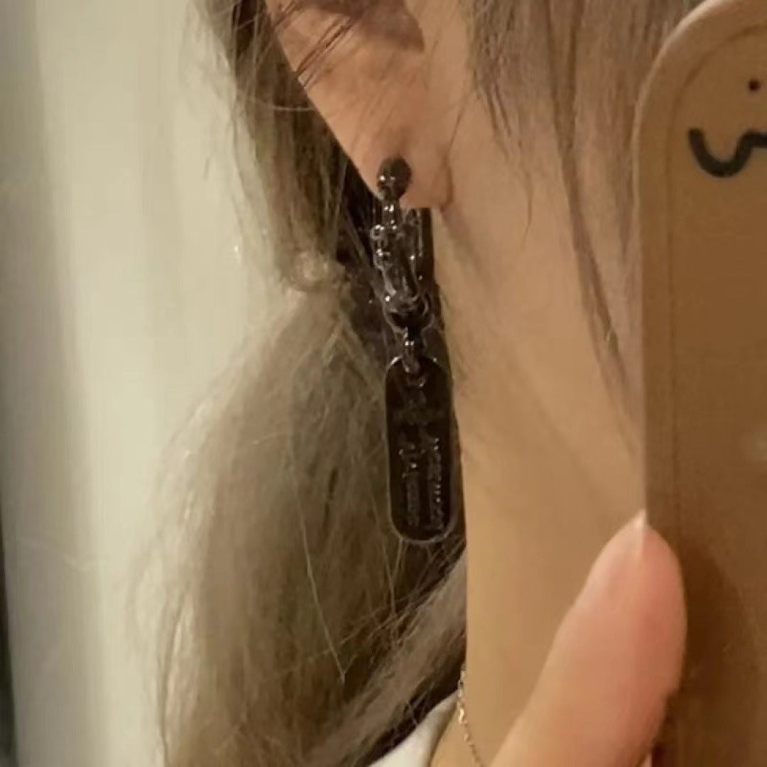 Martin Graham earrings in polished metal-tone – main product view