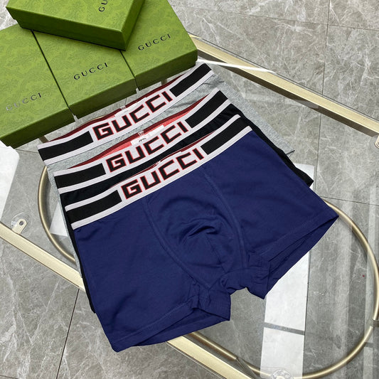 Gucci Striped Men's Boxer Briefs - 3-Piece Box