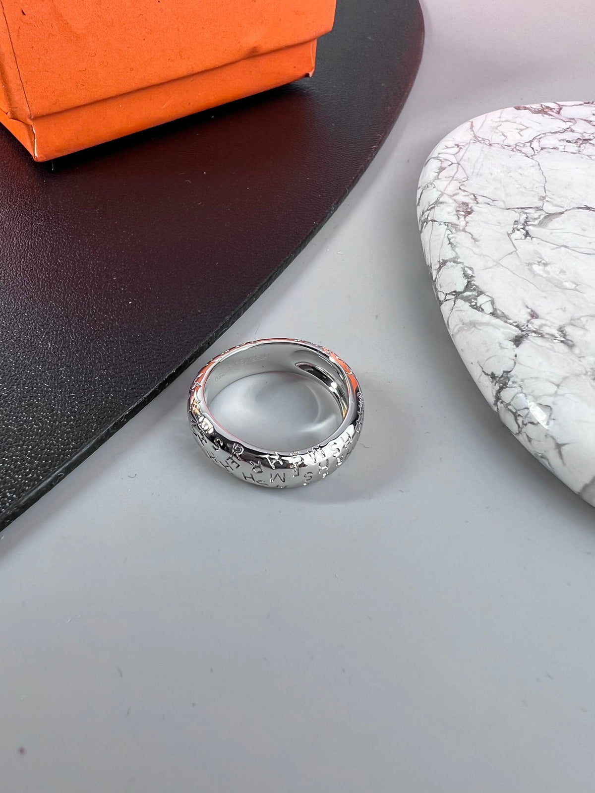 Martin Graham ring in polished metal-tone – main product view