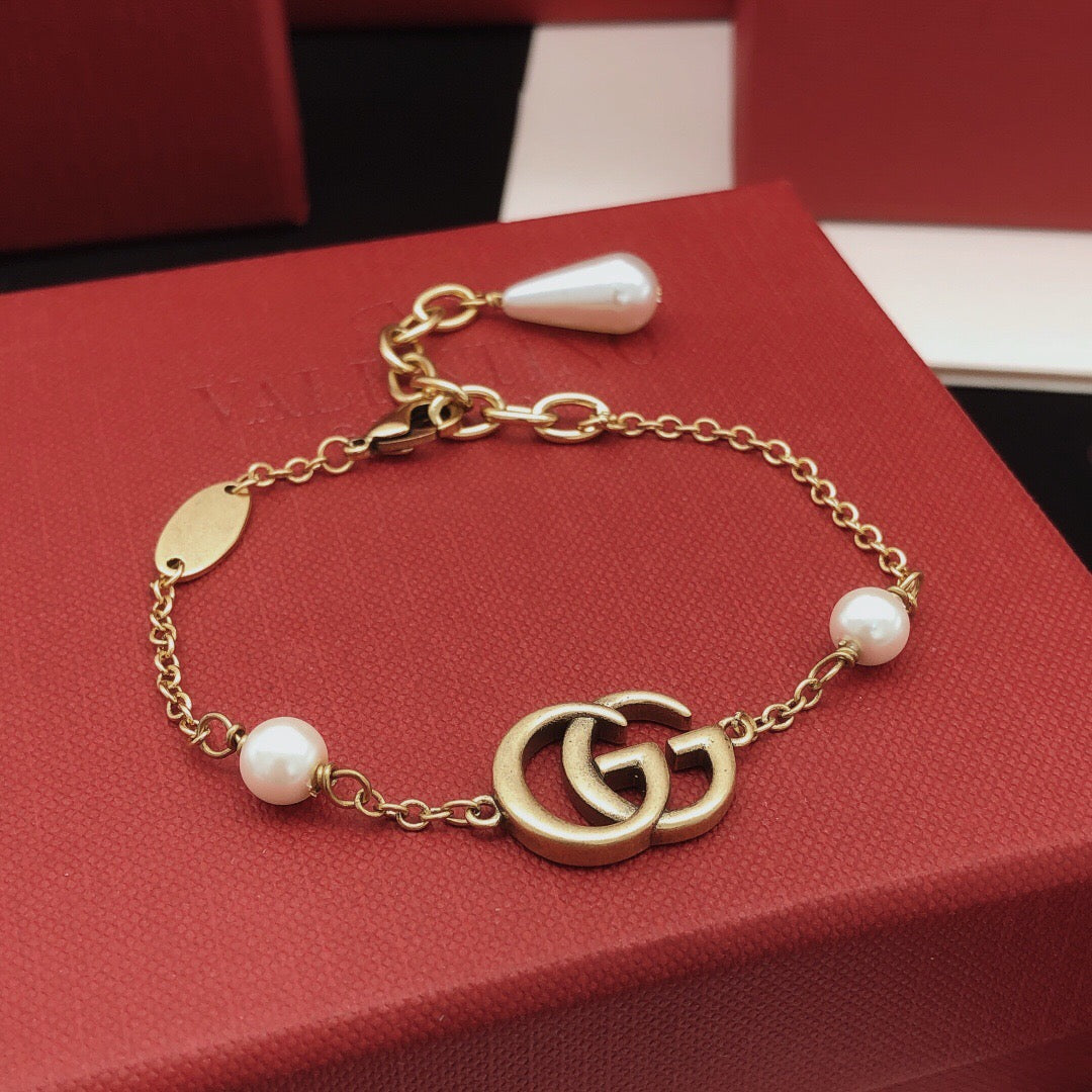 Martin Graham bracelet in polished metal-tone – main product view