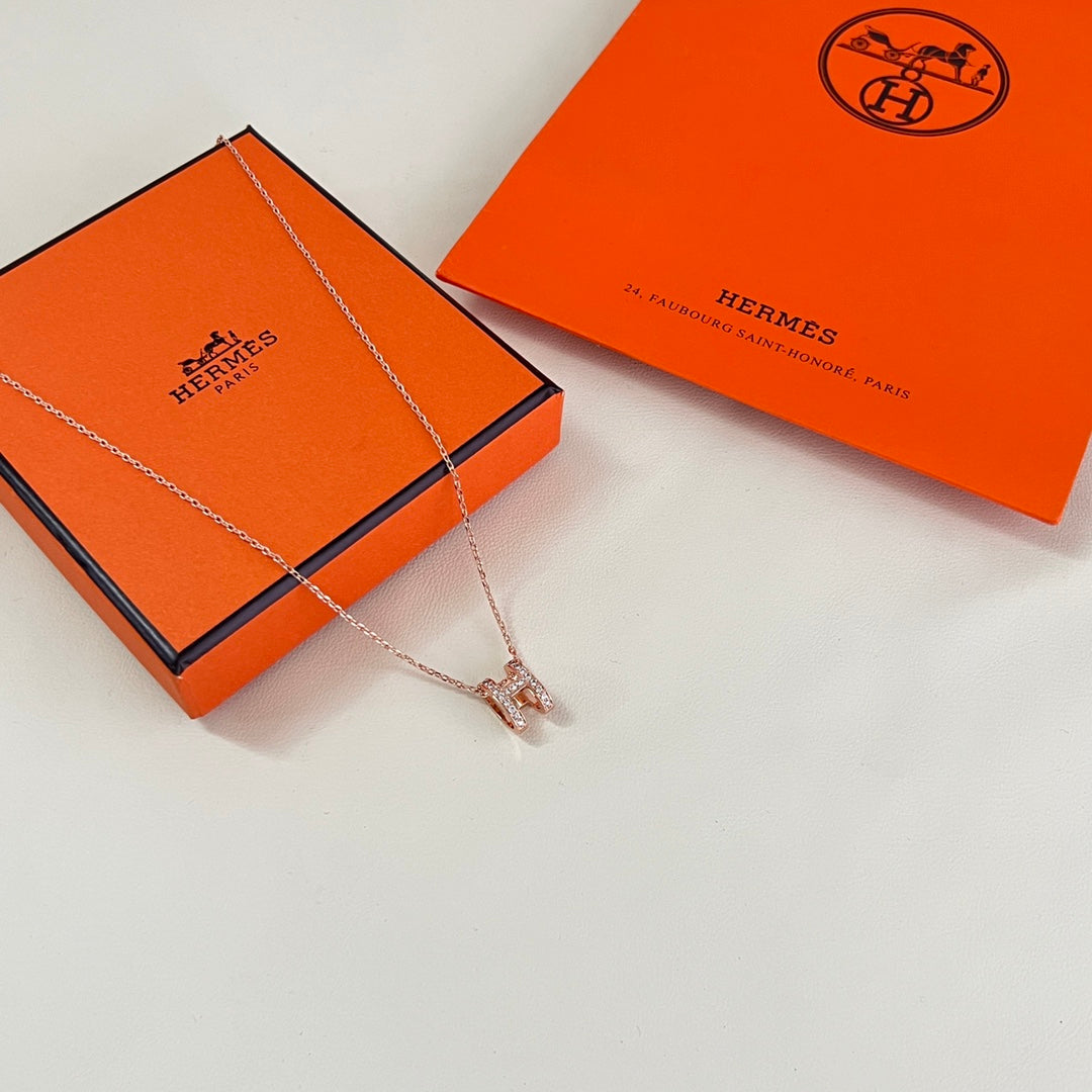 Martin Graham pendant necklace in polished metal-tone – main product view