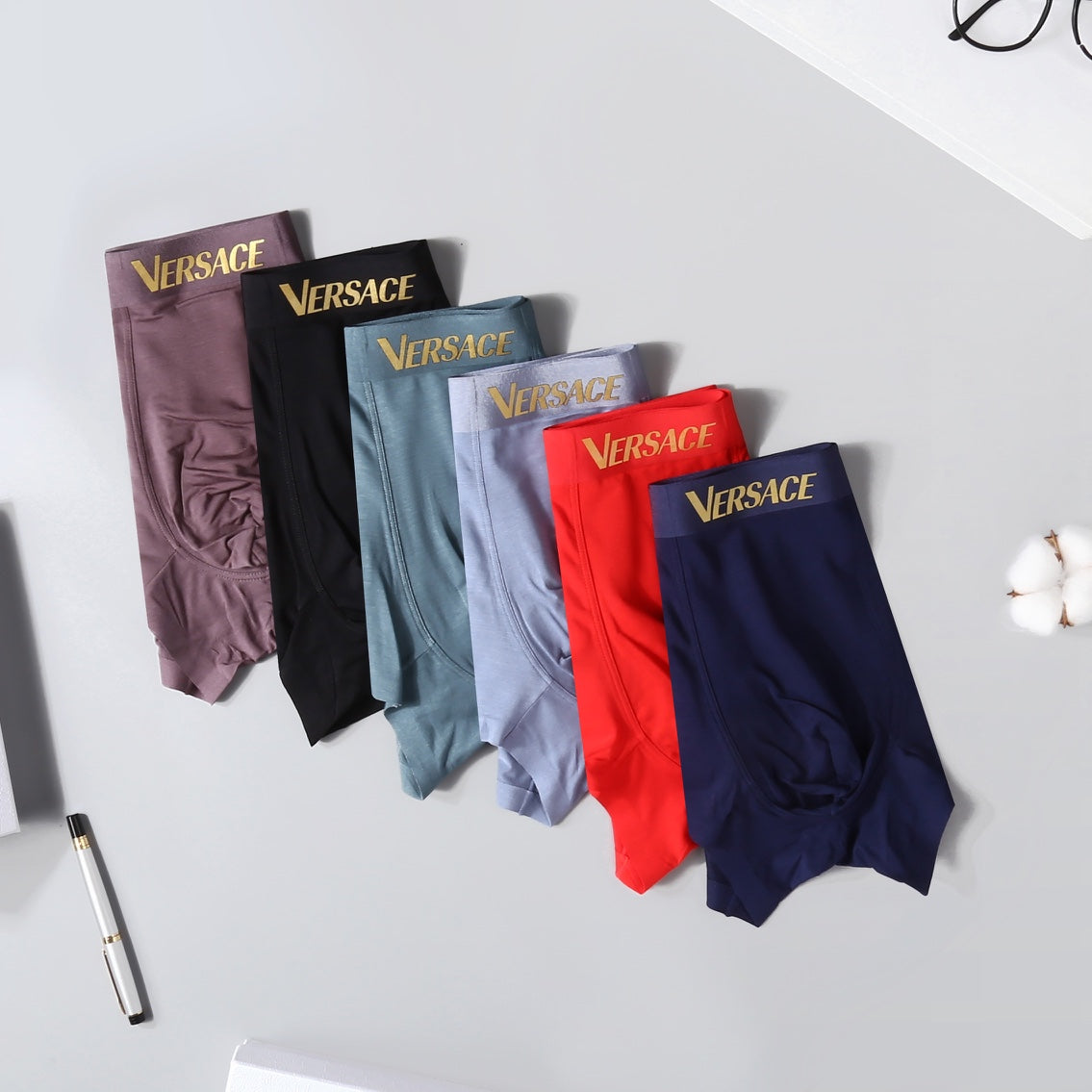 Versace Medusa Logo Modal-Blend Boxer Briefs - Box of 3