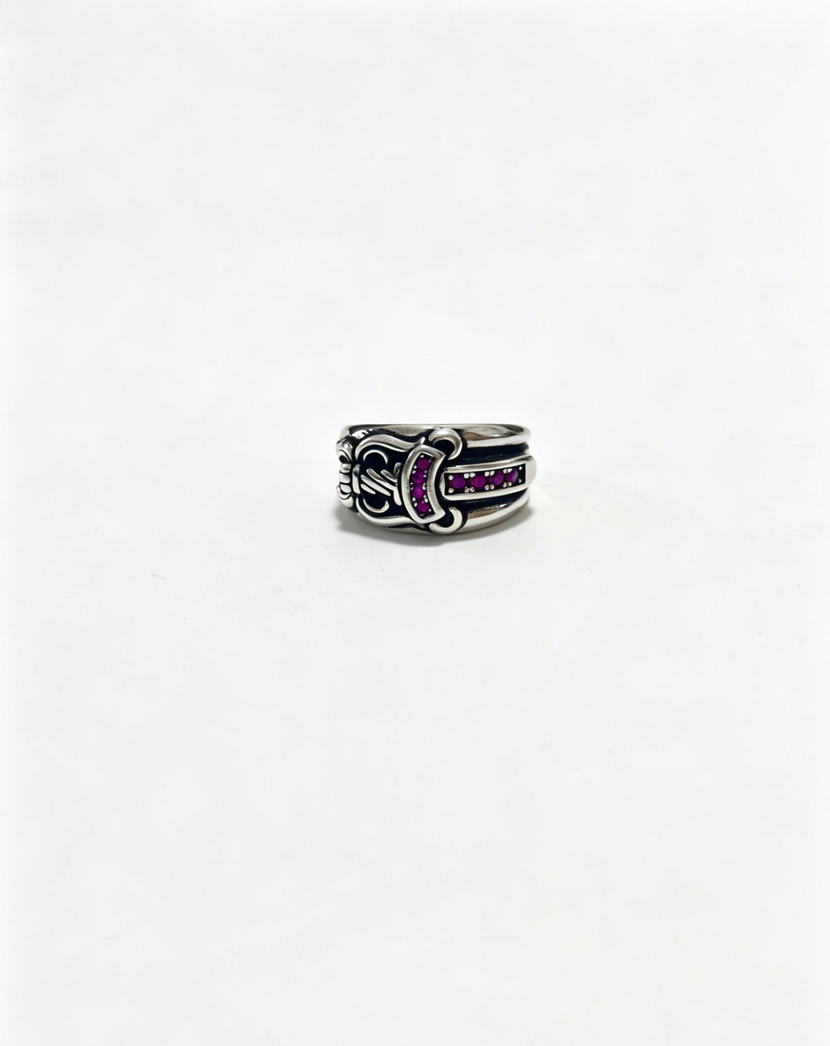 Martin Graham ring in polished metal-tone – main product view