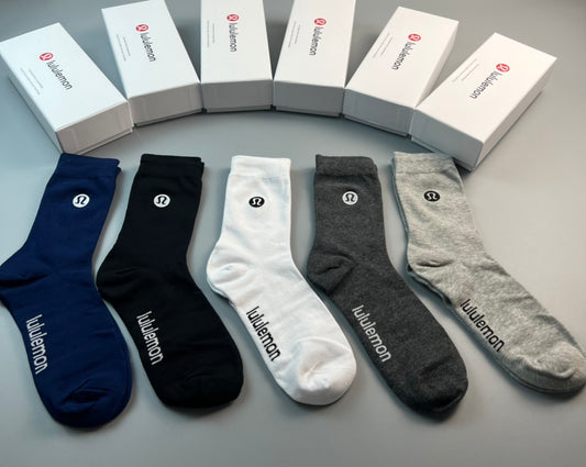 Lululemon Neutral Colour Ankle Socks - Assorted Set