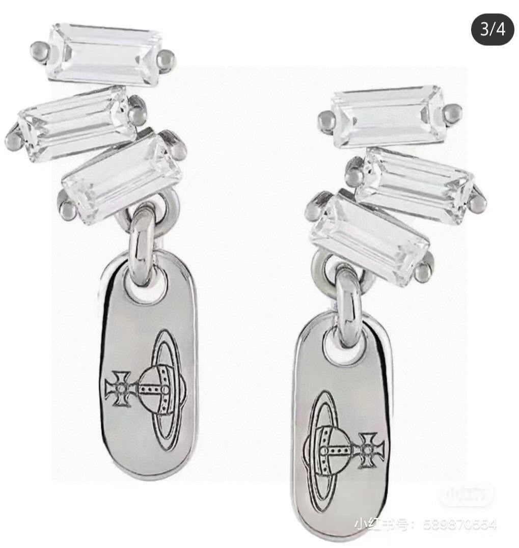 Martin Graham stud earrings in polished metal-tone – main product view