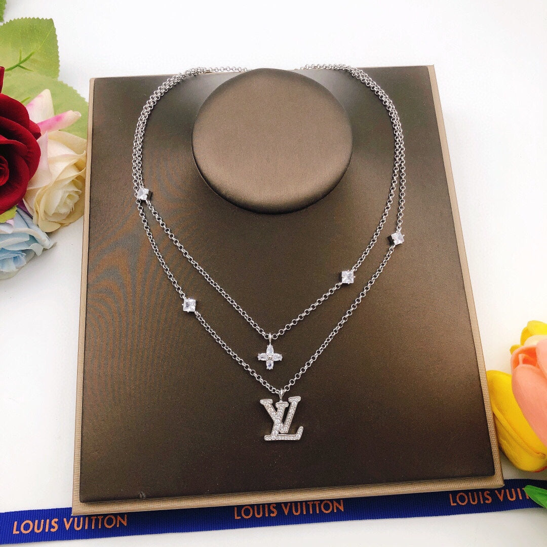 Martin Graham pendant necklace in polished metal-tone – main product view