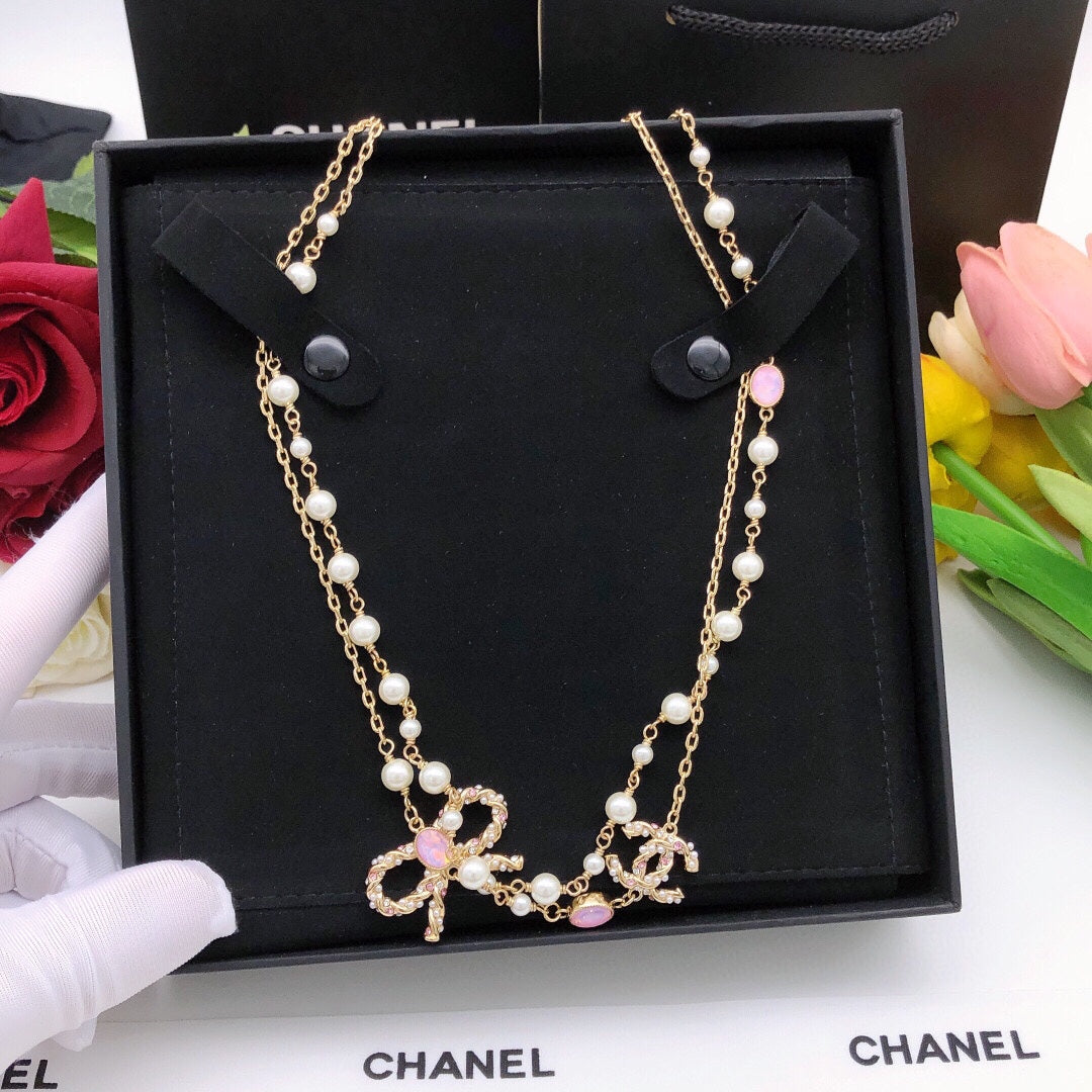 Martin Graham pendant necklace in polished metal-tone – main product view