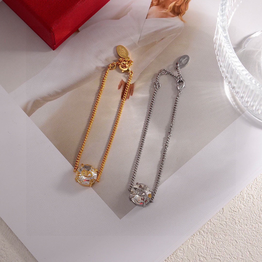 Martin Graham bracelet in polished metal-tone – main product view