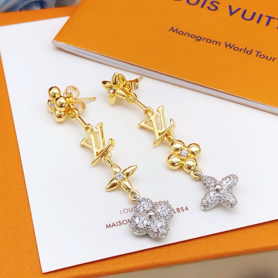 Martin Graham stud earrings in polished metal-tone – main product view