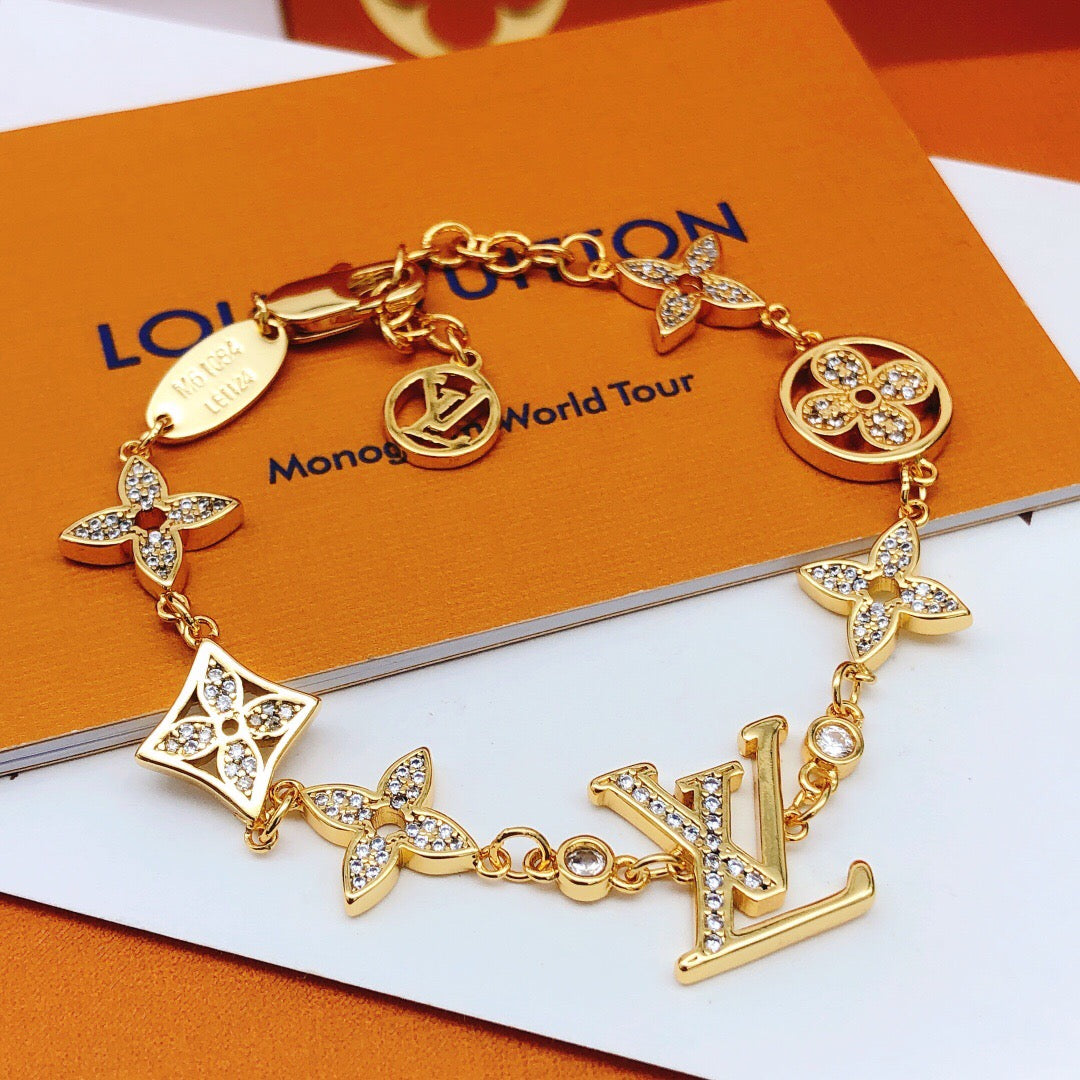 Martin Graham bracelet in polished metal-tone – main product view