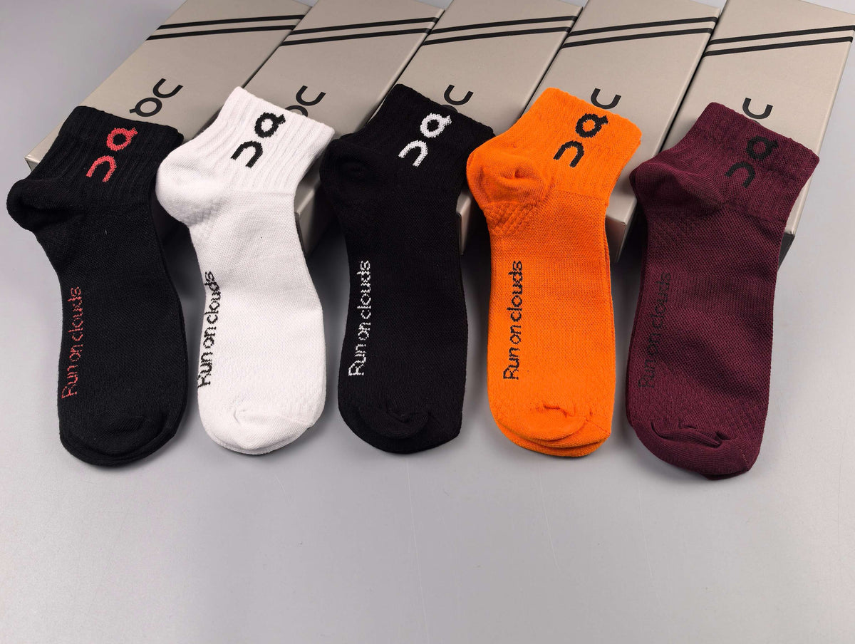 On Cotton Socks - 5-Pair Set