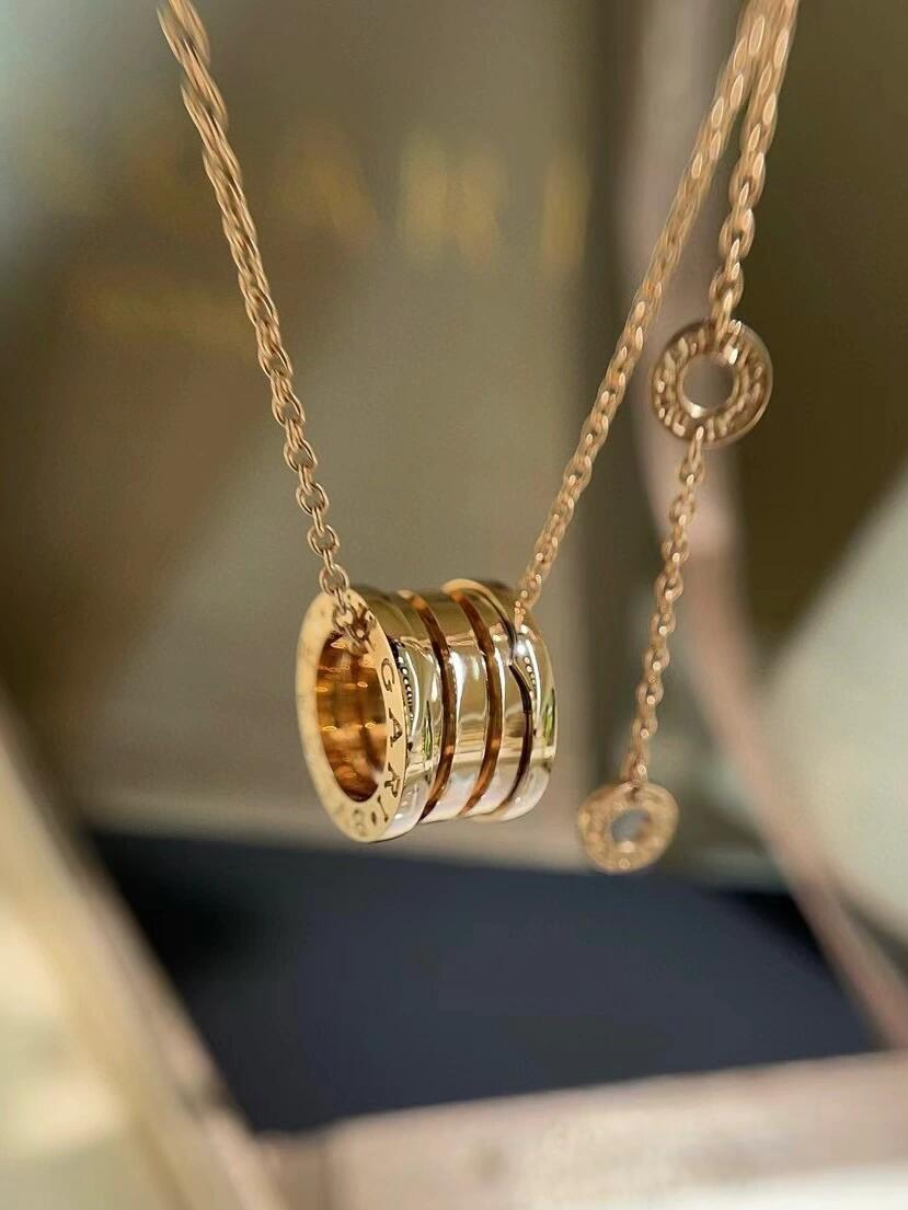 Martin Graham pendant necklace in polished metal-tone – main product view
