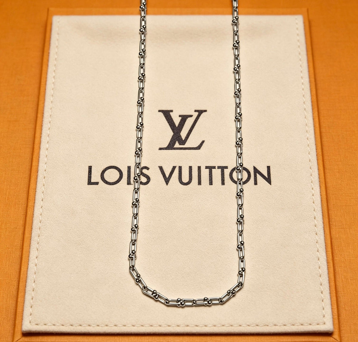 Martin Graham pendant necklace in polished metal-tone – main product view