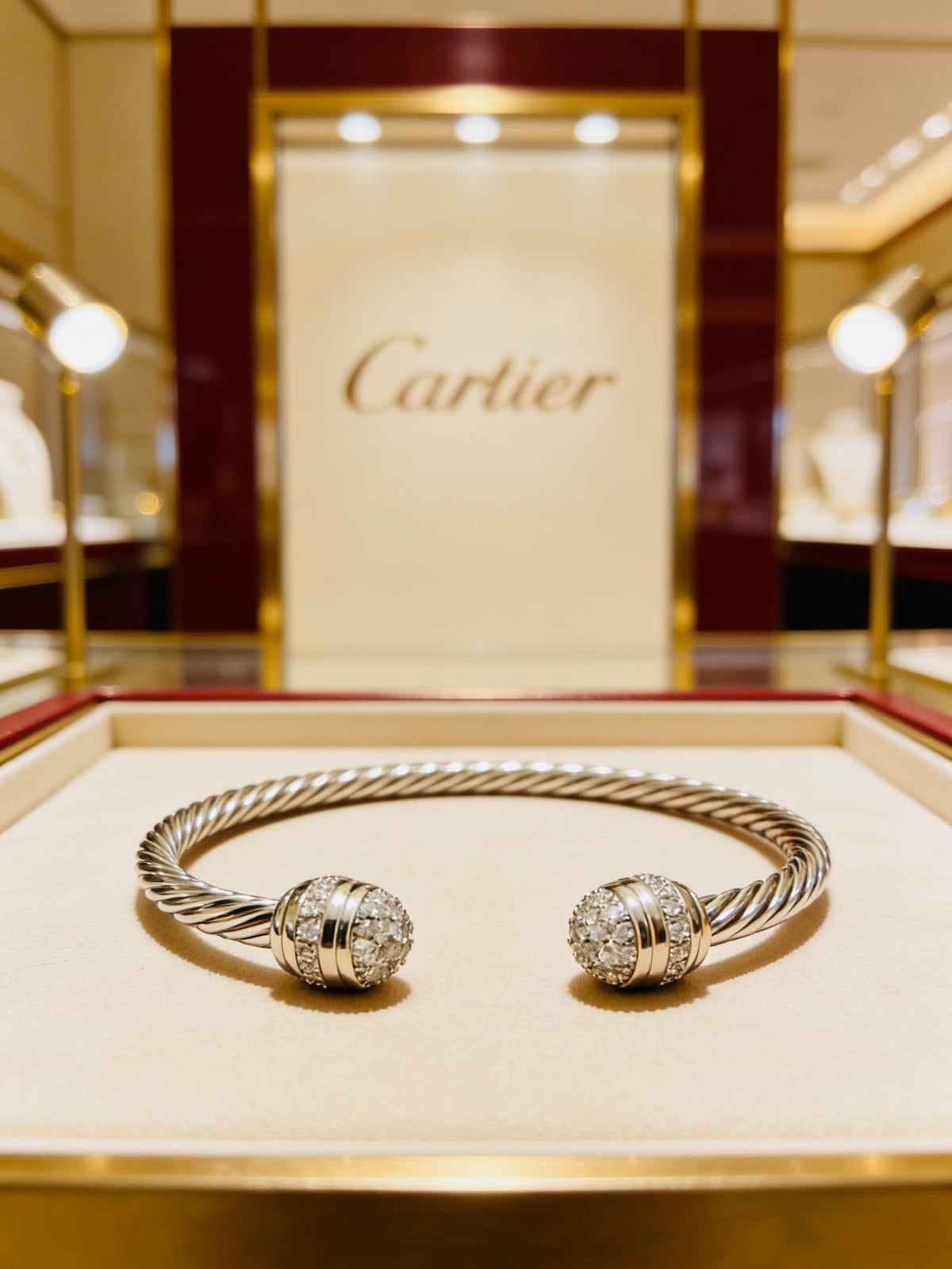 Martin Graham bracelet in polished metal-tone – main product view