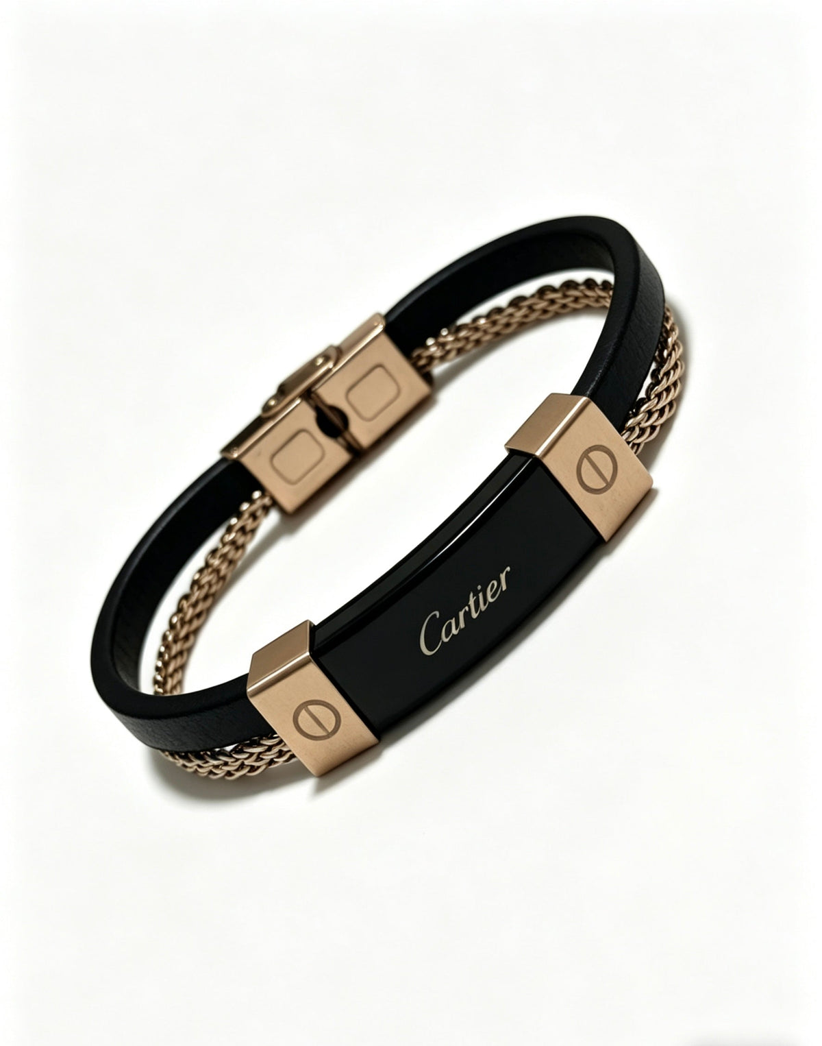 Martin Graham bracelet in polished metal-tone – main product view
