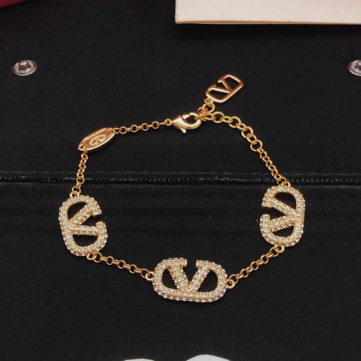 Martin Graham bracelet in polished metal-tone – main product view