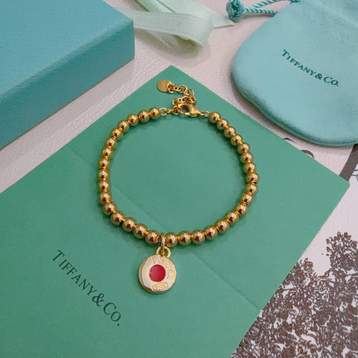 Martin Graham bracelet in polished metal-tone – main product view