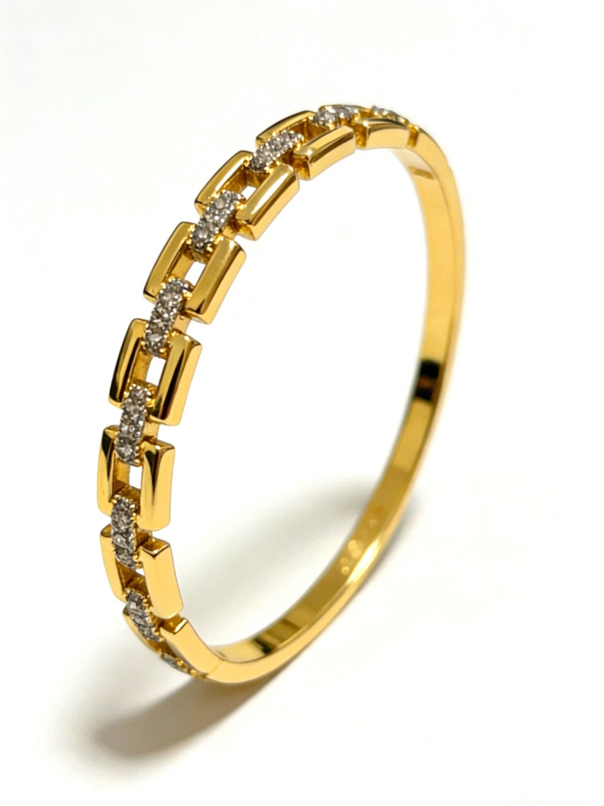 Martin Graham bracelet in polished metal-tone – main product view