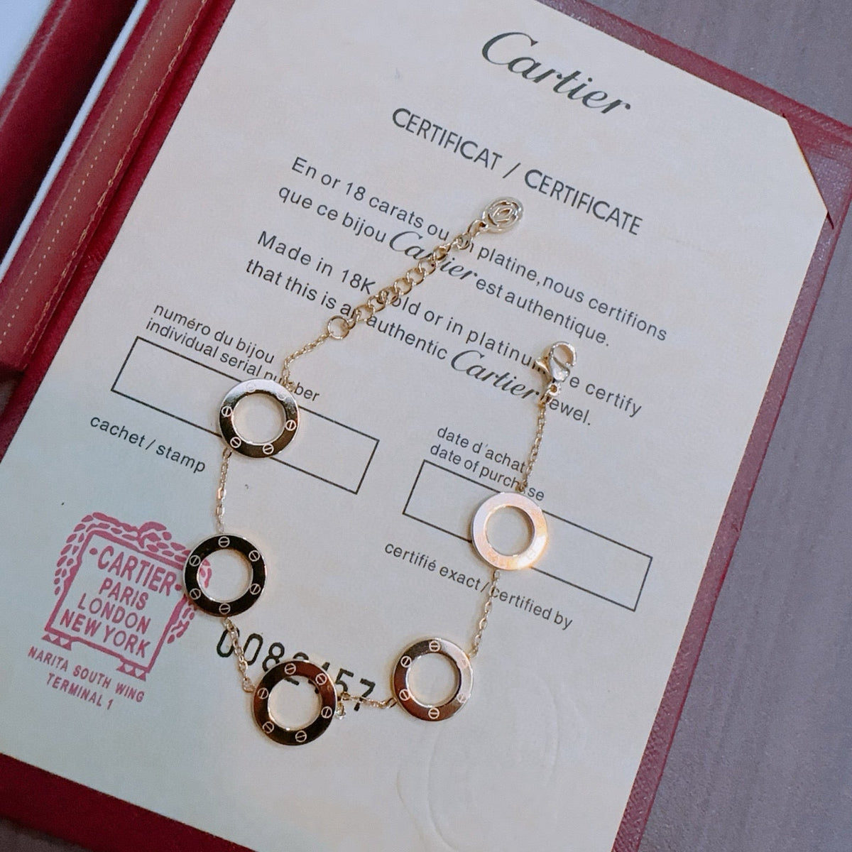 Martin Graham bracelet in polished metal-tone – main product view