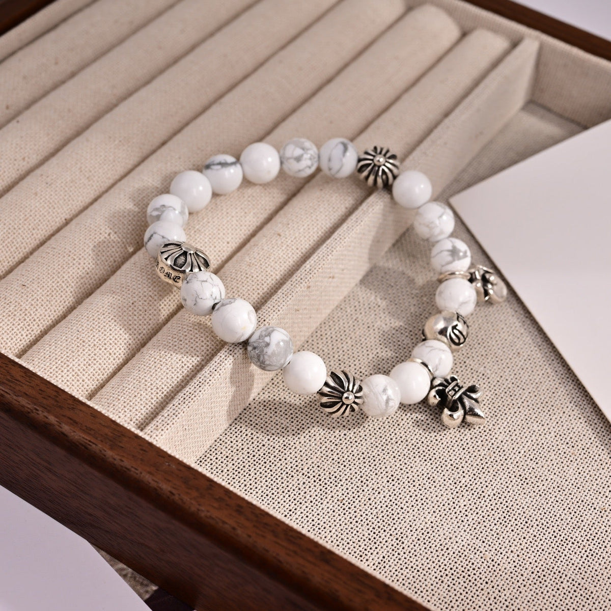 Martin Graham bracelet in polished metal-tone – main product view