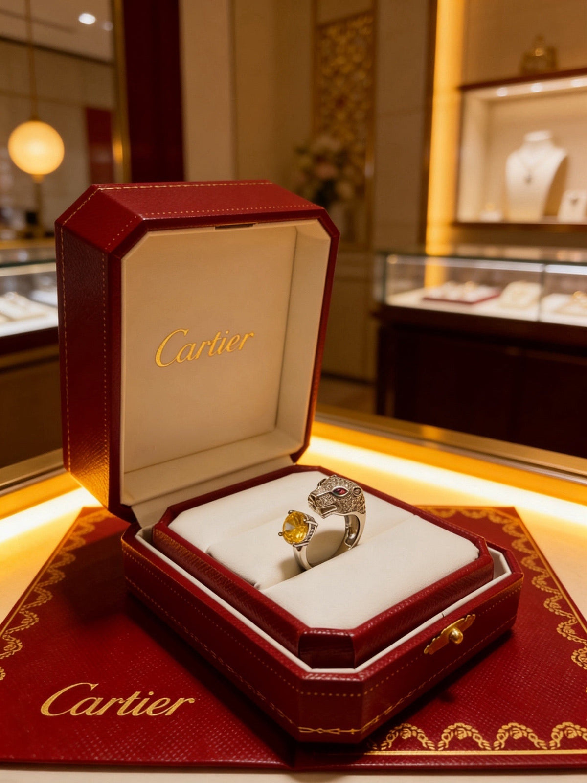 Martin Graham ring in polished metal-tone – main product view