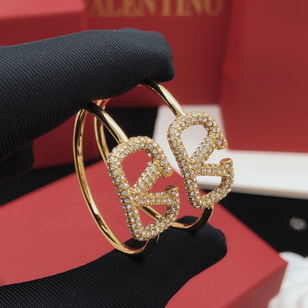 Martin Graham earrings in polished metal-tone – main product view