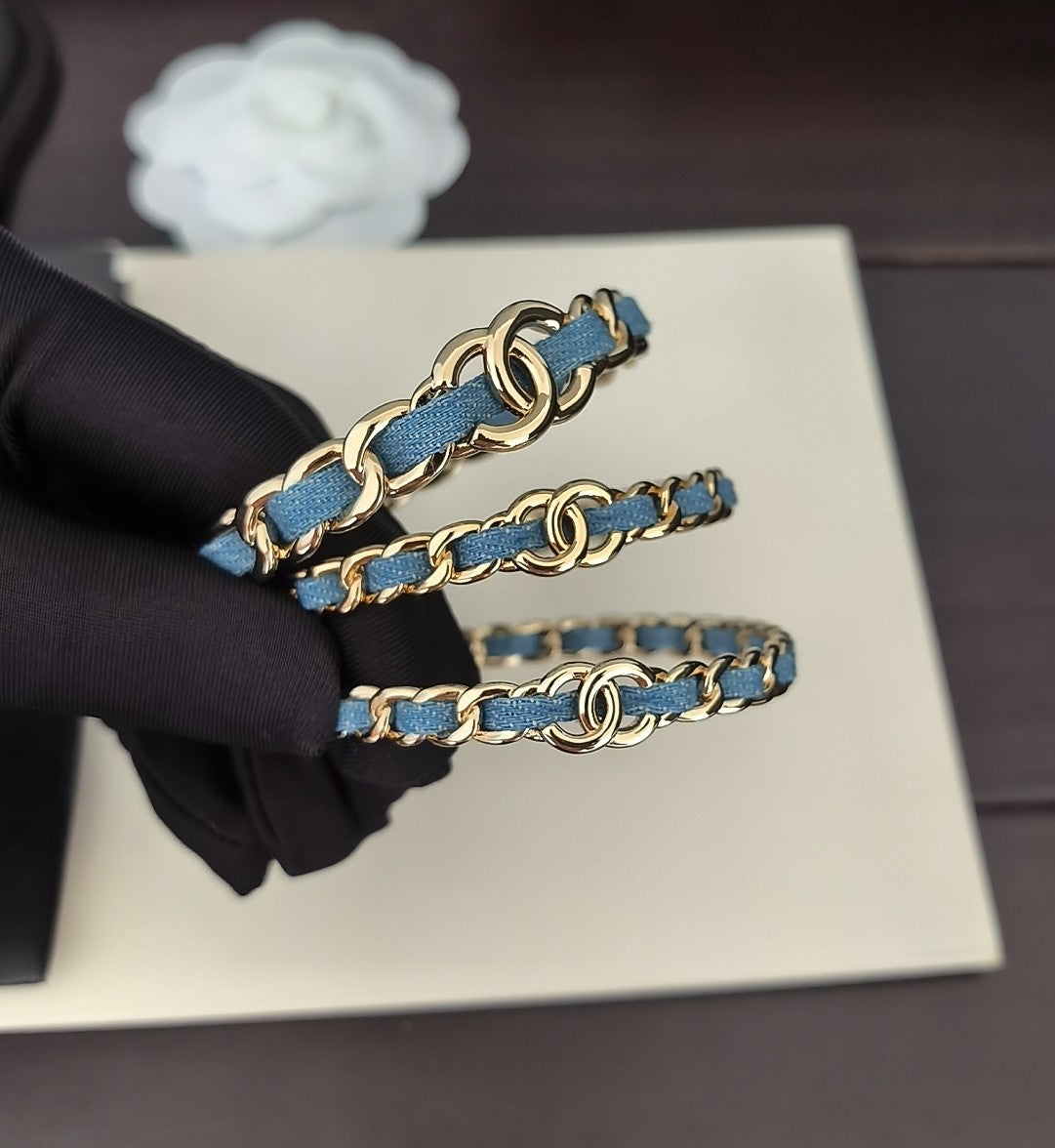 Martin Graham bangle in polished metal-tone – main product view