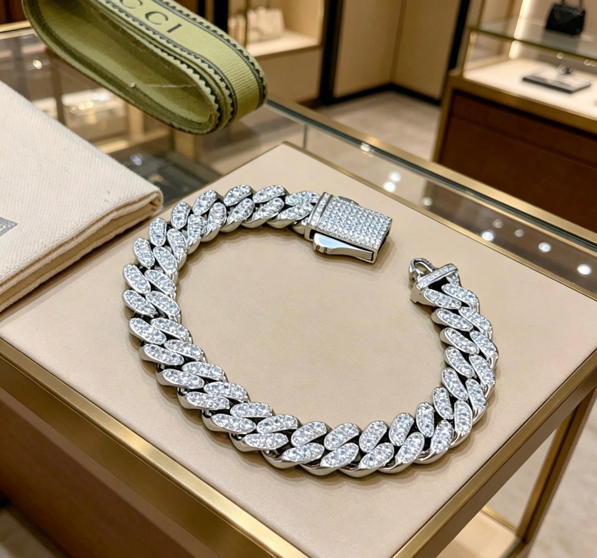 Martin Graham bracelet in polished metal-tone – main product view
