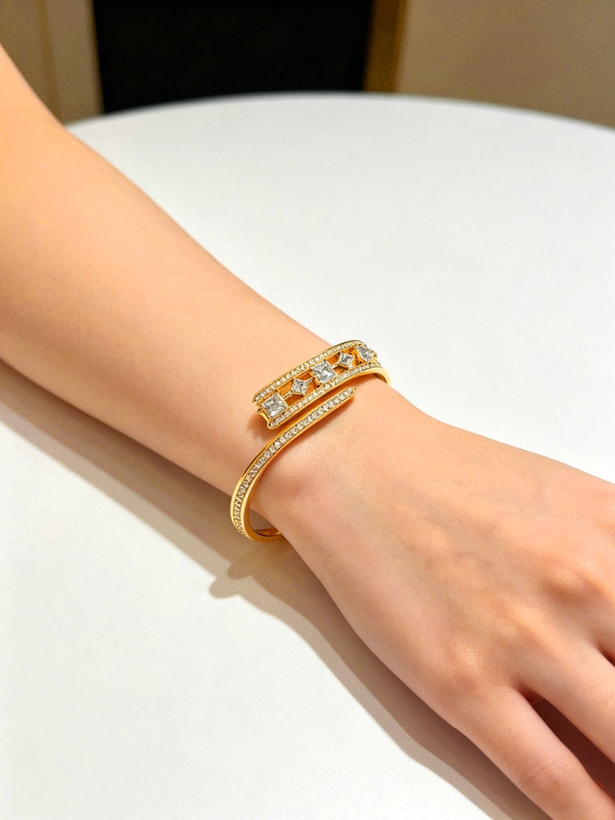 Martin Graham bracelet in polished metal-tone – main product view