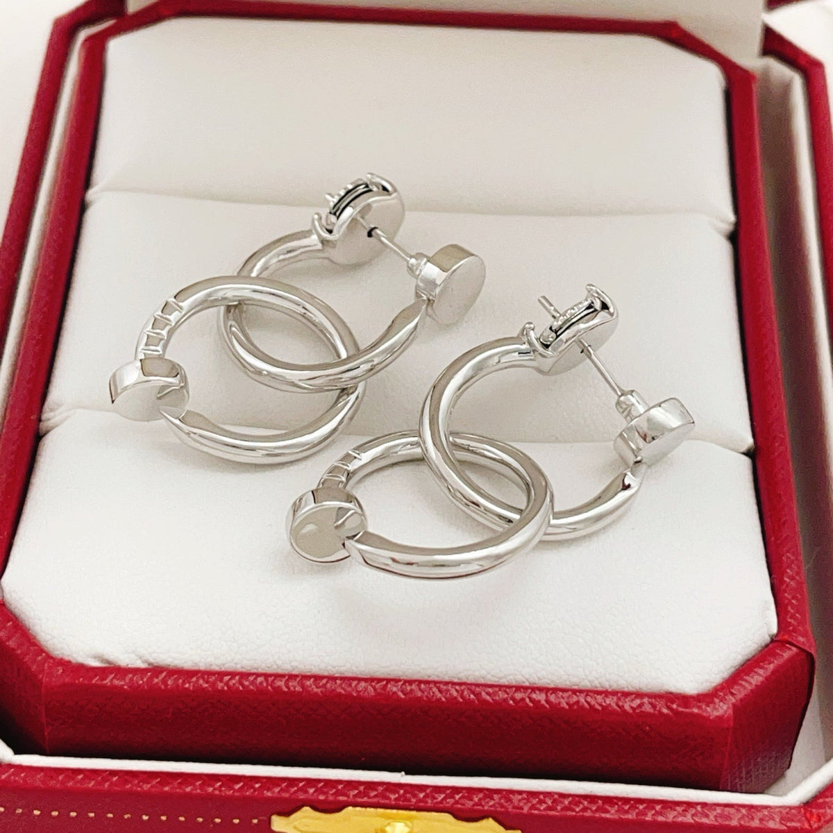 Martin Graham earrings in polished metal-tone – main product view