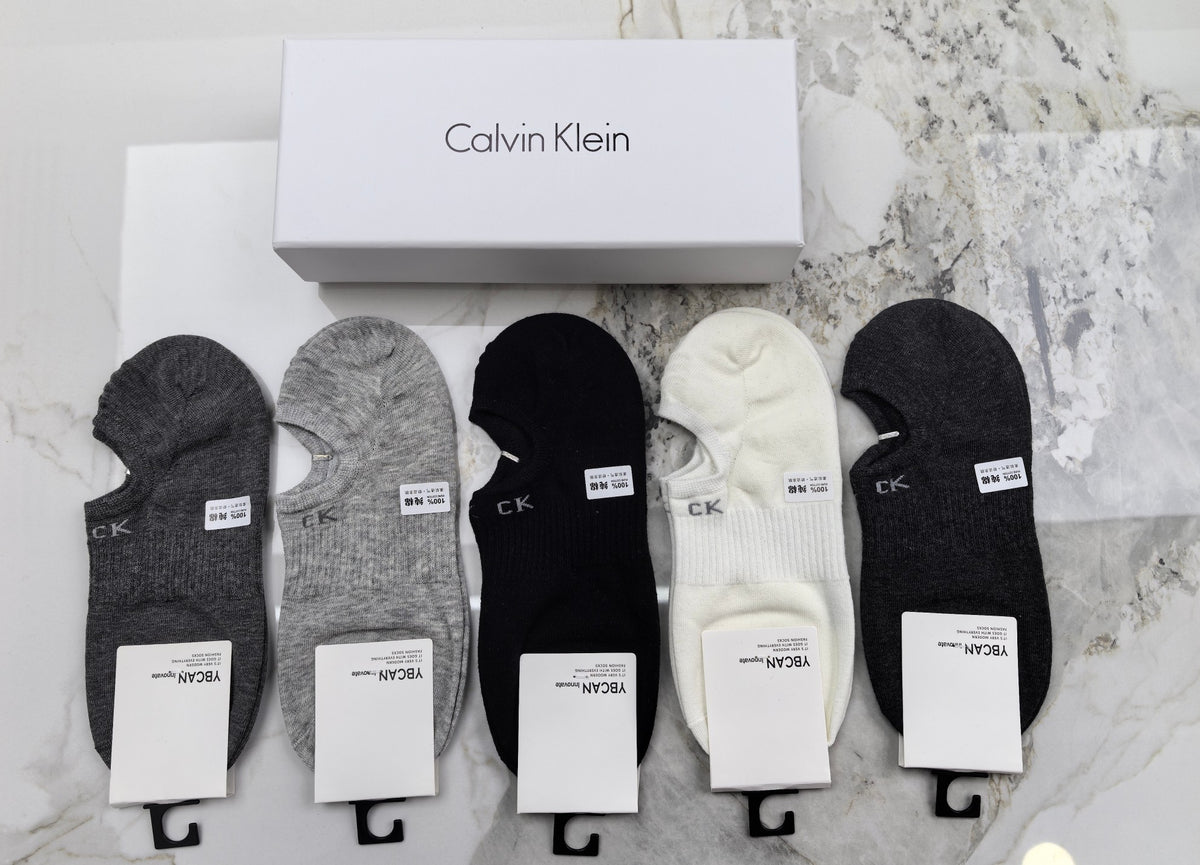 Calvin Klein Cotton No-Show Socks