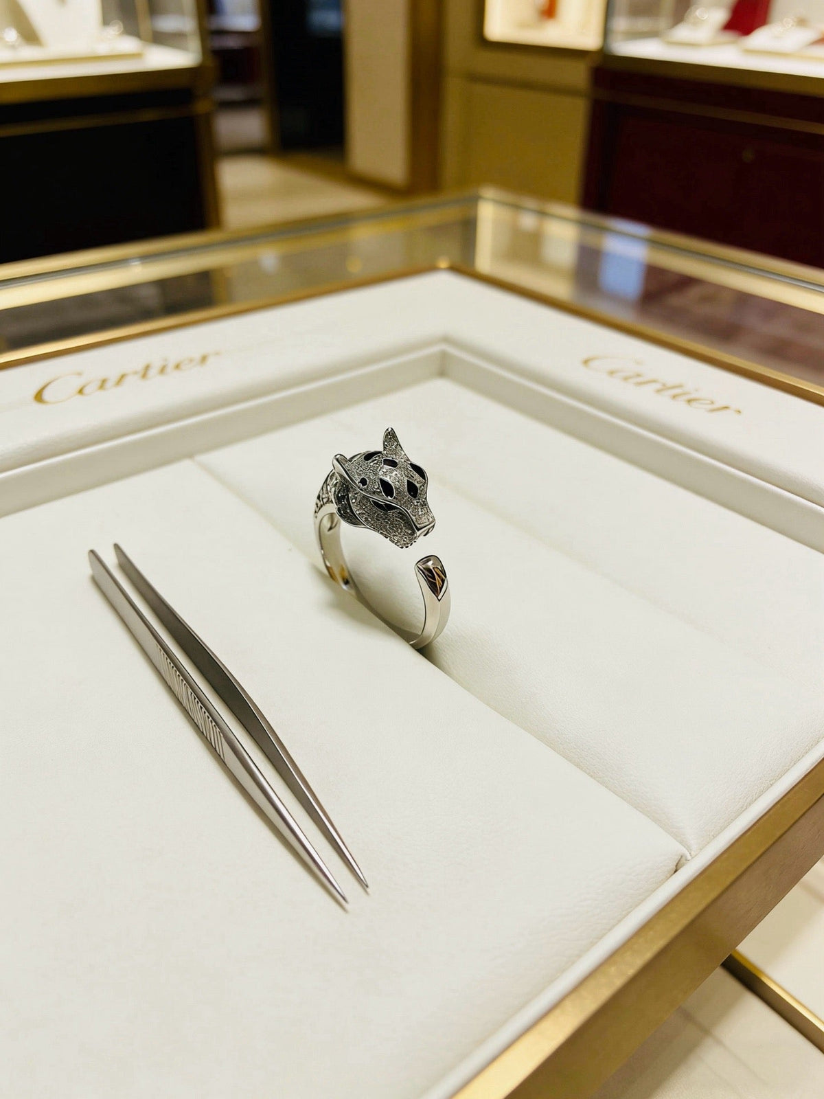 Martin Graham ring in polished metal-tone – main product view
