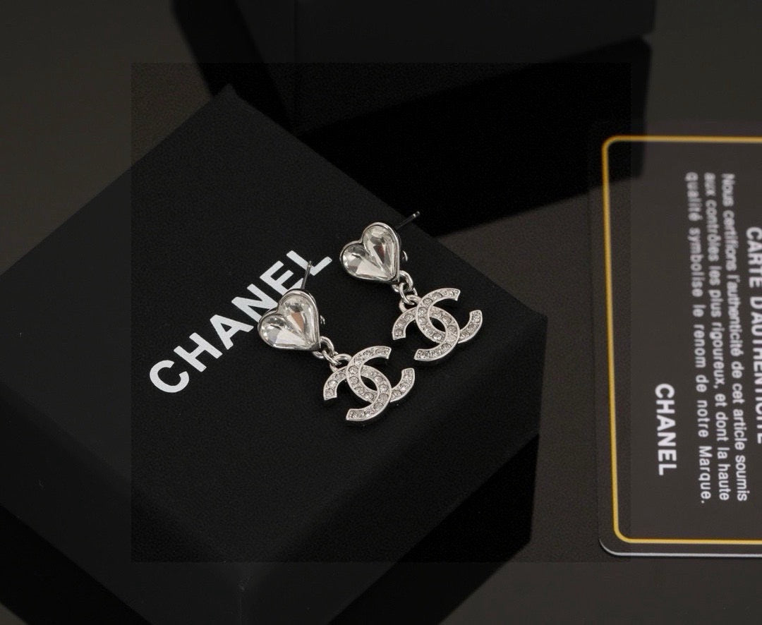 Martin Graham stud earrings in polished metal-tone – main product view