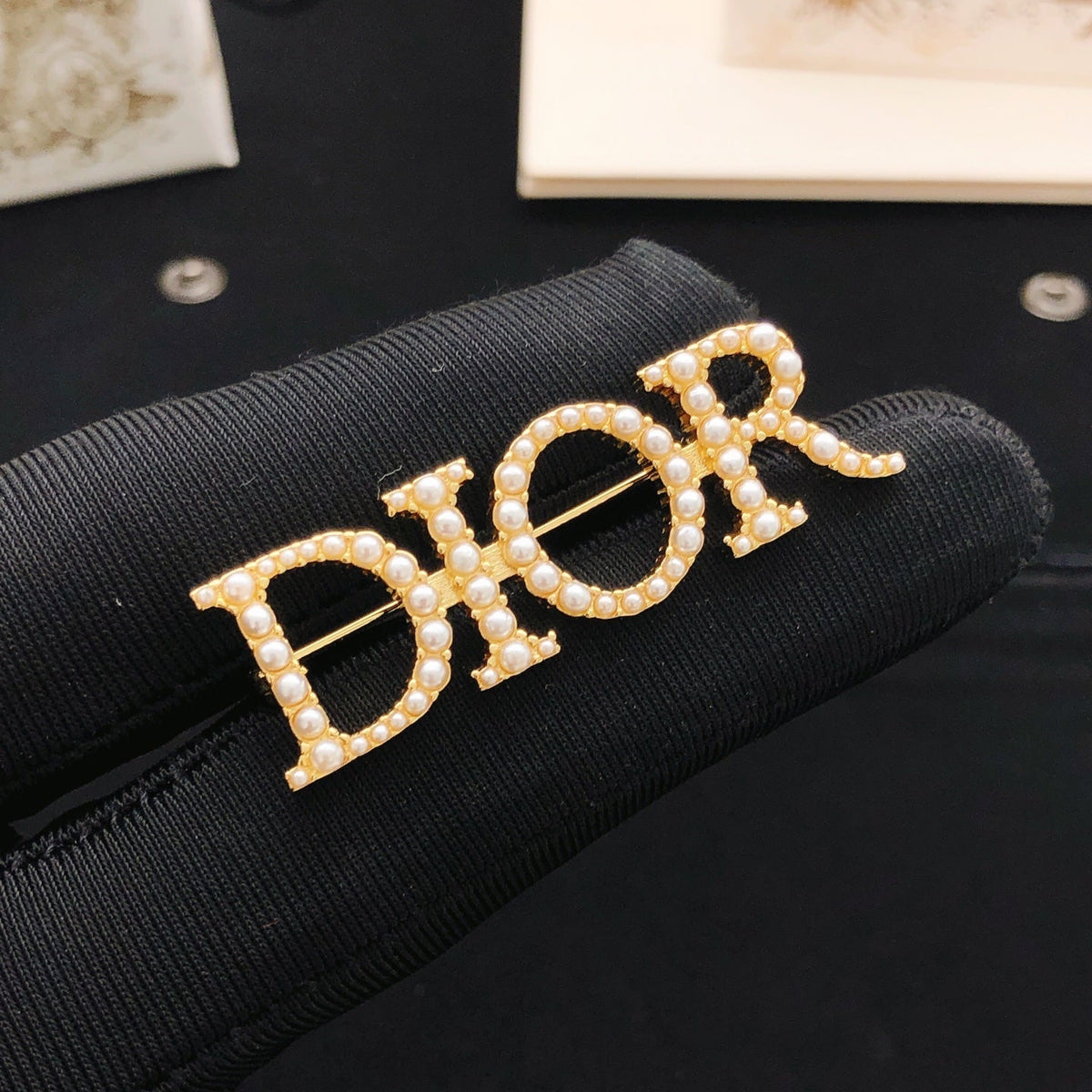 Martin Graham brooch in polished metal-tone – main product view