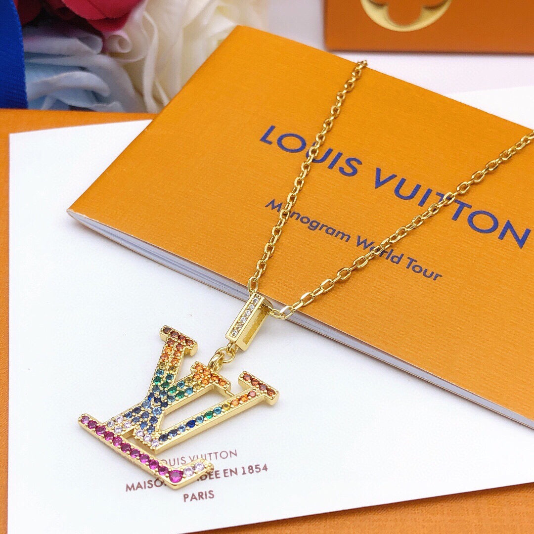 Martin Graham pendant necklace in polished metal-tone – main product view