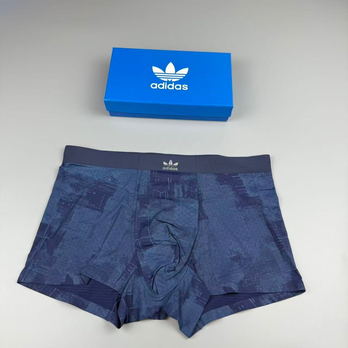 Adidas Logo Detail Men's Boxer Briefs - 3-Piece Box