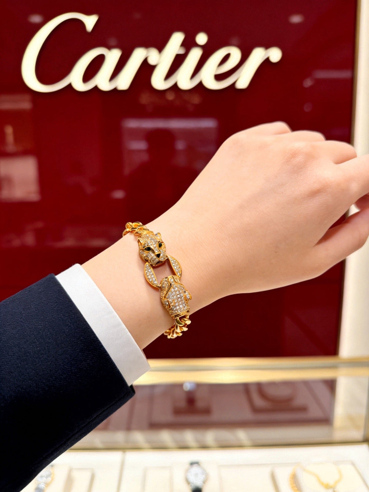 Martin Graham bracelet in polished metal-tone – main product view