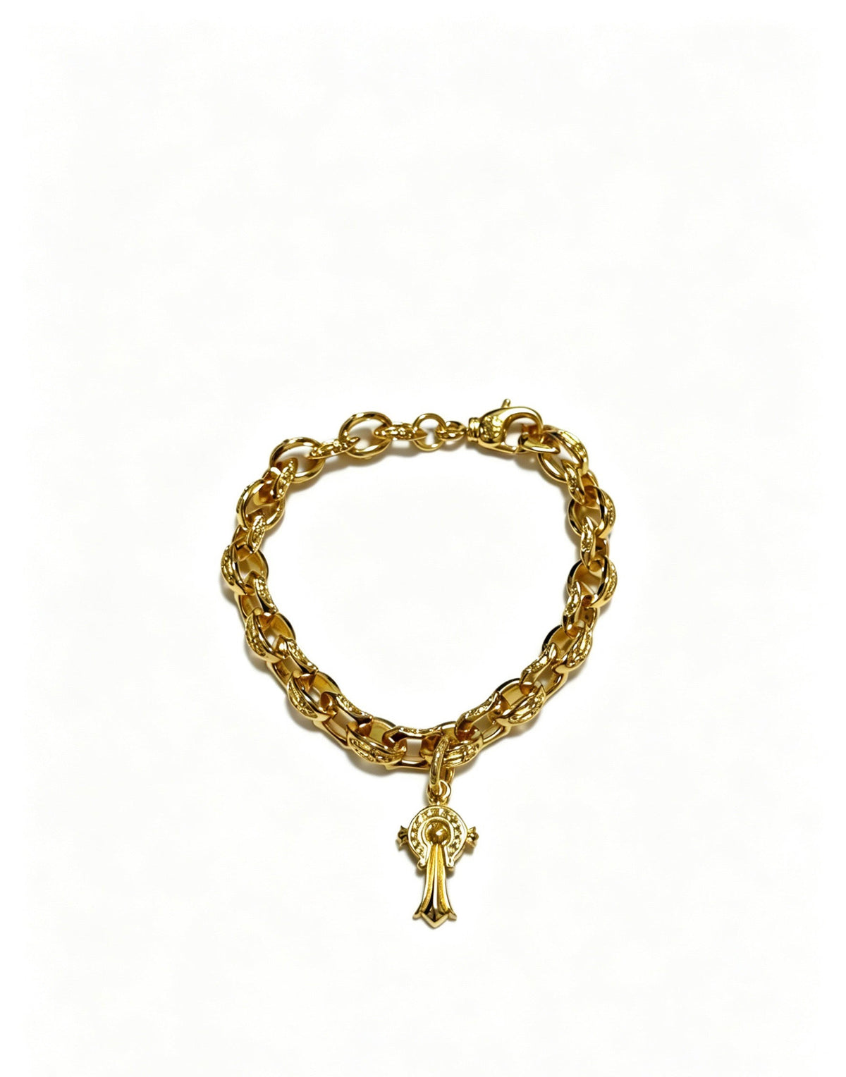 Martin Graham bracelet in polished metal-tone – main product view